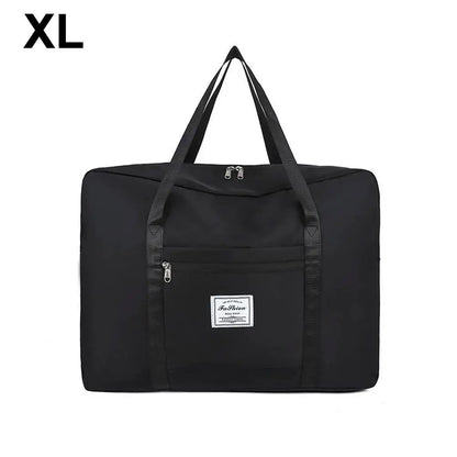 Large Capacity Folding Travel Bags Portable Moving Storage Bag Lightweight Gym Yoga Storage Shoulder Bag For Women Men