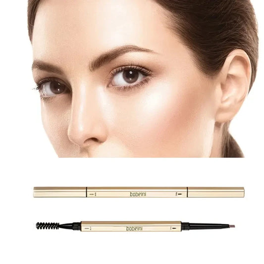 Dual-Ended Waterproof Eyebrow Pencil – Ultra-Fine Tip for Natural, Long-Lasting Brows