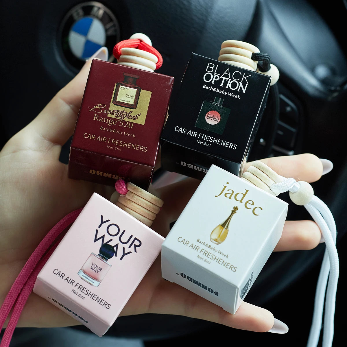 Car Interior Perfume / Fragrance – Long-Lasting Car Air Freshener (Vent or Diffuser)