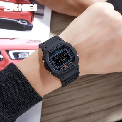 SKMEI 1628 Luxury Digital Men's Watch Sports Waterproof Military Backlight