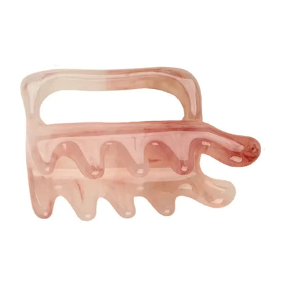 Resin Double-Push SPA Massager Tool for Spine, Waist & Shoulder Fatigue Relief