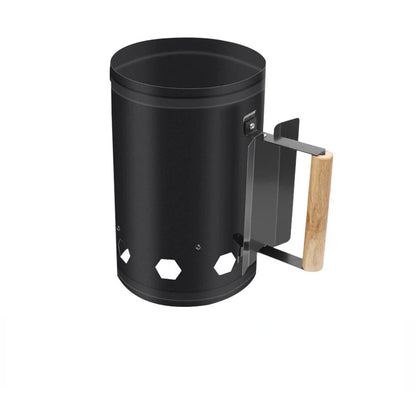 Portable Charcoal Ignition Bucket / Chimney Starter – Stainless Steel Barrel