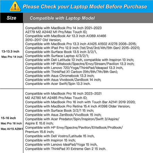 Laptop Bag 13 14 15 16 17.3 inch Office Notebook Handbag Travel Computer Shoulder Briefcase for HP Lenovo MacBook Air Pro Case