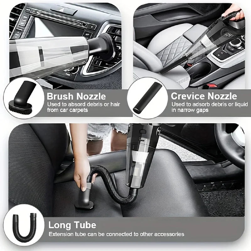 Aspirador portátil para automóvel 12V