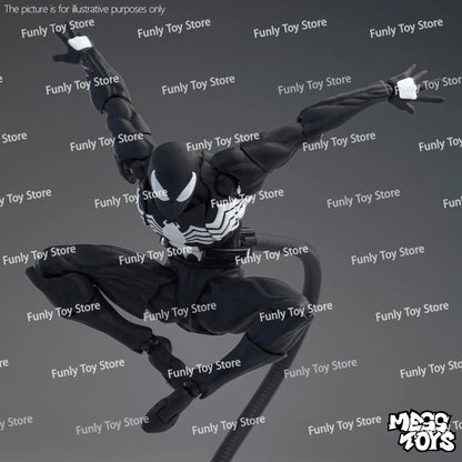 In Stock Mess Toys Spider Man Symbiote Spiderman Messtoys Black Suit Neighbor Scarlet Spider Anime Action Figure Gifts Toys