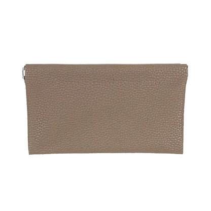 Self-Closing Long Wallet Artificial Leather Passport ID Cash Card Cable Holder