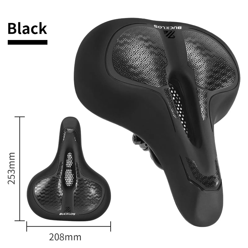 BUCKLOS MTB Shock-Absorption Saddle Soft Ergonomic Bicycle Saddle Waterproof Comfortable Mountain Bike Saddle Bicycle Parts