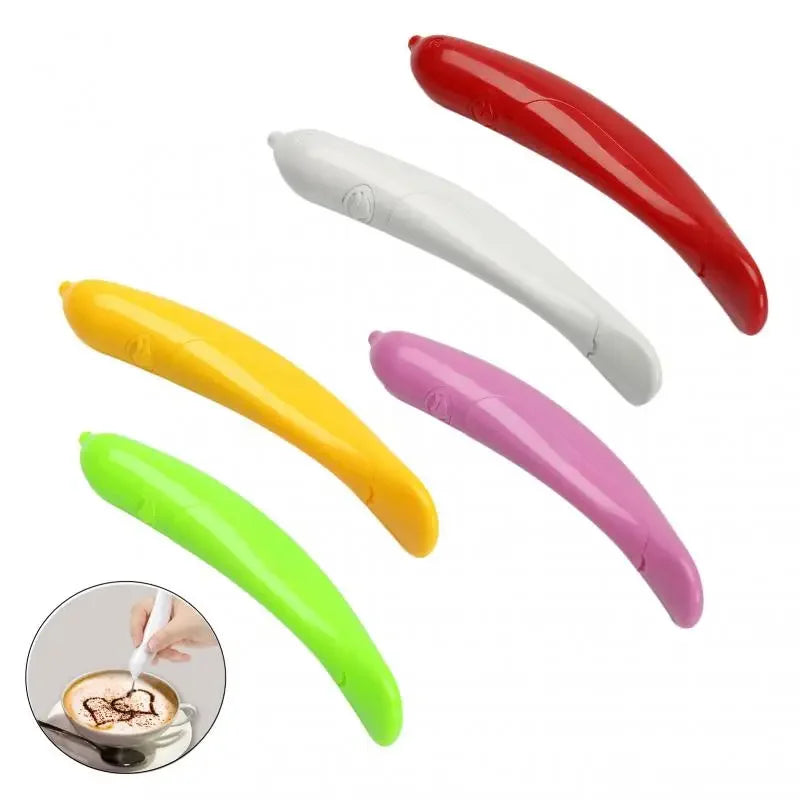 CafeCraft Pro – Electric Latte Art Coffee Drawing Pen