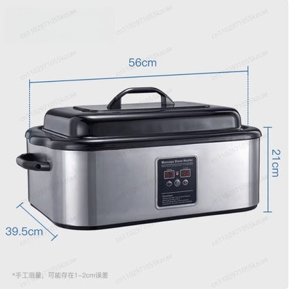 Digital Hot Stone Warmer Touch Screen Heater for Massage Therapy Stones Constant Temp