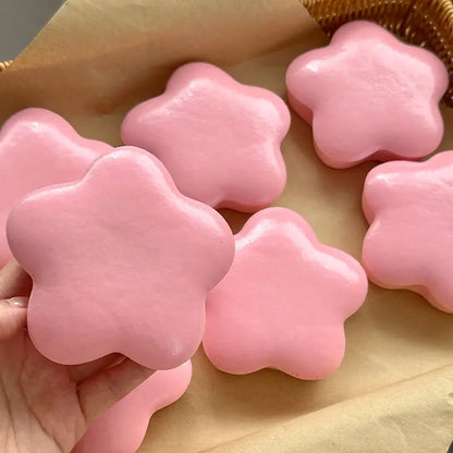 Squishy Simulated Star Cake Squeeze Toy Stress Relief Slow Rising Sensory Fidget for Anxiety ADHD Autism Gift for Kids Adults