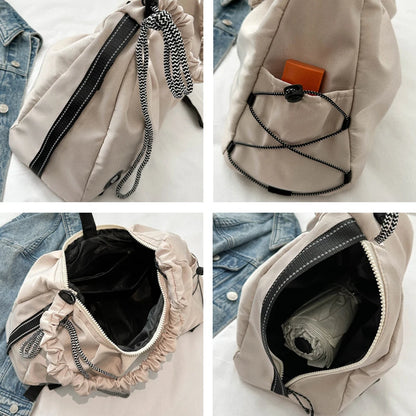 1pcs Gym Bag for Women, Yoga Mat Bag, Travel Duffle Bag with Shoe Compartment, Waterproof Foldable Bags for Plane,Weeke, Gifts