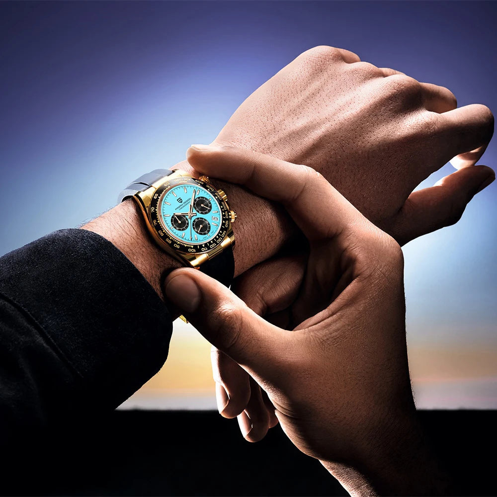 2025 PAGANI DESIGN 40MM Men Quartz Watch VK63 Sapphire Luxury Business