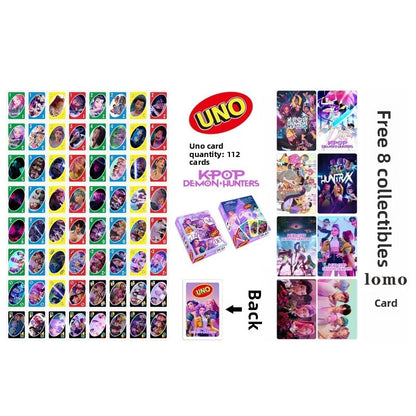 Hot-selling 120 kpop witch hunters playing cards card games party board games cards uno card game
