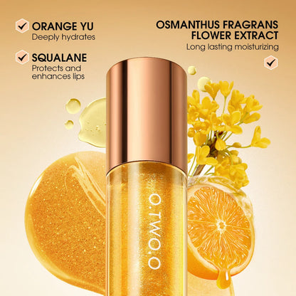 O-two-O Lip Oil Gloss – Plumping, Moisturizing, Non-Sticky Water Gloss & Tint Balm