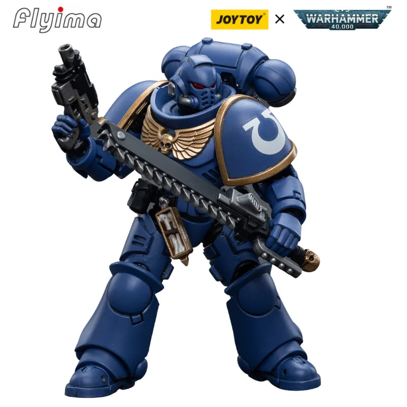 [IN-STOCK]  JOYTOY Warhammer 40,000 1/18 Action Figure Intercessor Series [4PCS/Set] Model Toy Gift