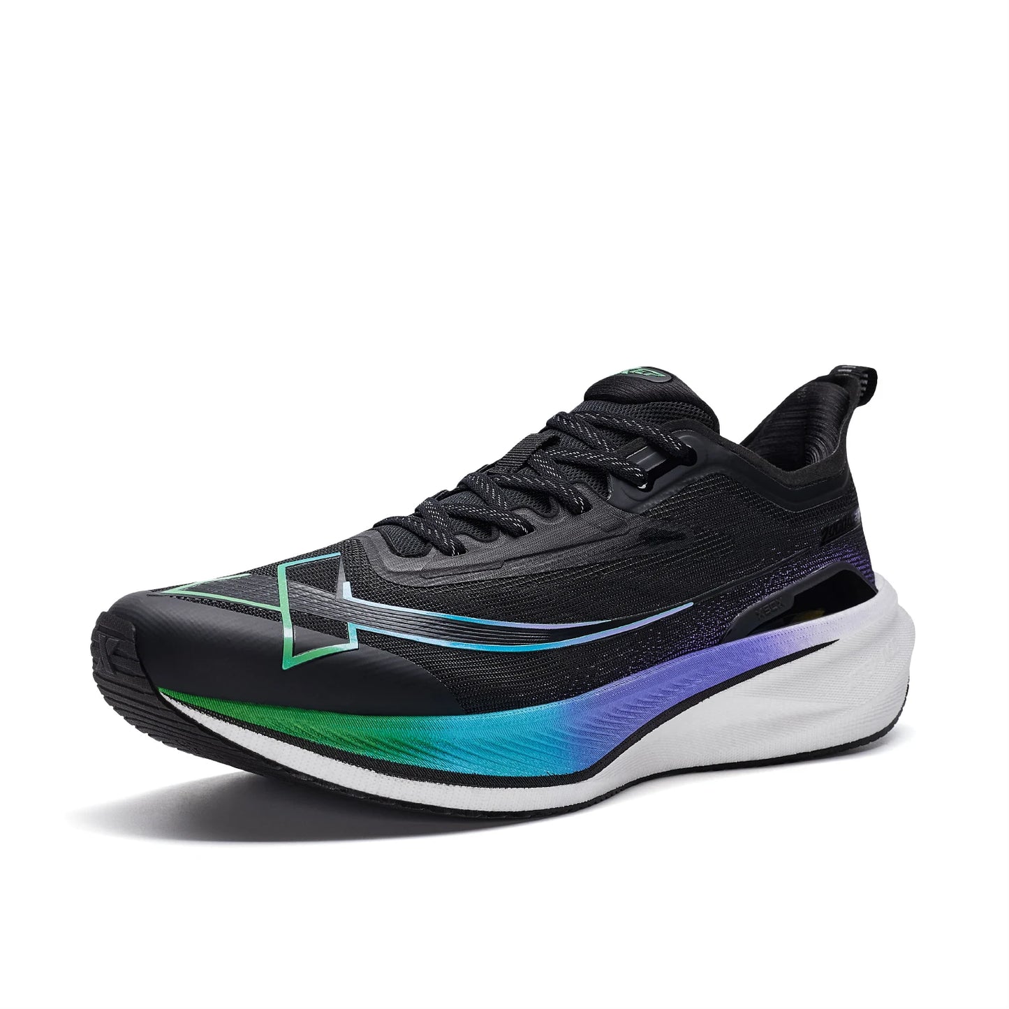 Xtep 2000KM 2.0 Running Shoes Men 2024 Summer Professional TPU Shock Absorption Sneakers 876219110043(suggest half size down)