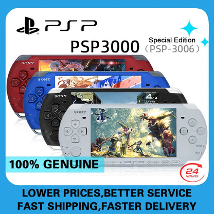 PlayStation Original PSP 3000 Handheld Game Console (PSP-3006) PlayStation Portable 3000 Game Console(Free Games)Cracked version