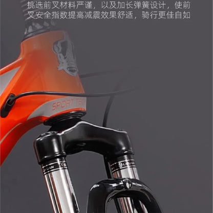 FJ magnesium alloy luminous Ximano variable speed shock-absorbing full bearing mountain bike for young adults 22 inch road bikes