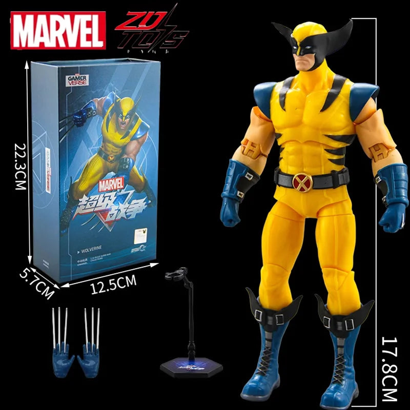 ZD Toys Deadpool & Wolverine Action figures Deadpool Boxed Wolverine  Collection Adult Action Figures Kids Toy