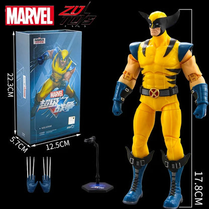 ZD Toys Deadpool & Wolverine Action figures Deadpool Boxed Wolverine  Collection Adult Action Figures Kids Toy