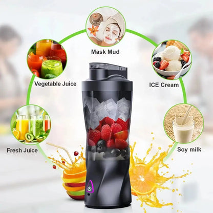 2025 new portable electric wireless juicer USB charging 700ml large-capacity large household juicer Fruit sctional 700ML Blender