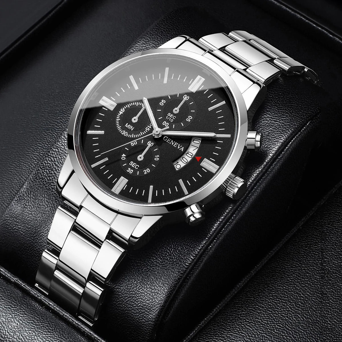 Men’s Luxury Business Quartz Watch Calendar Fashion Wristwatch Relogio Masculino