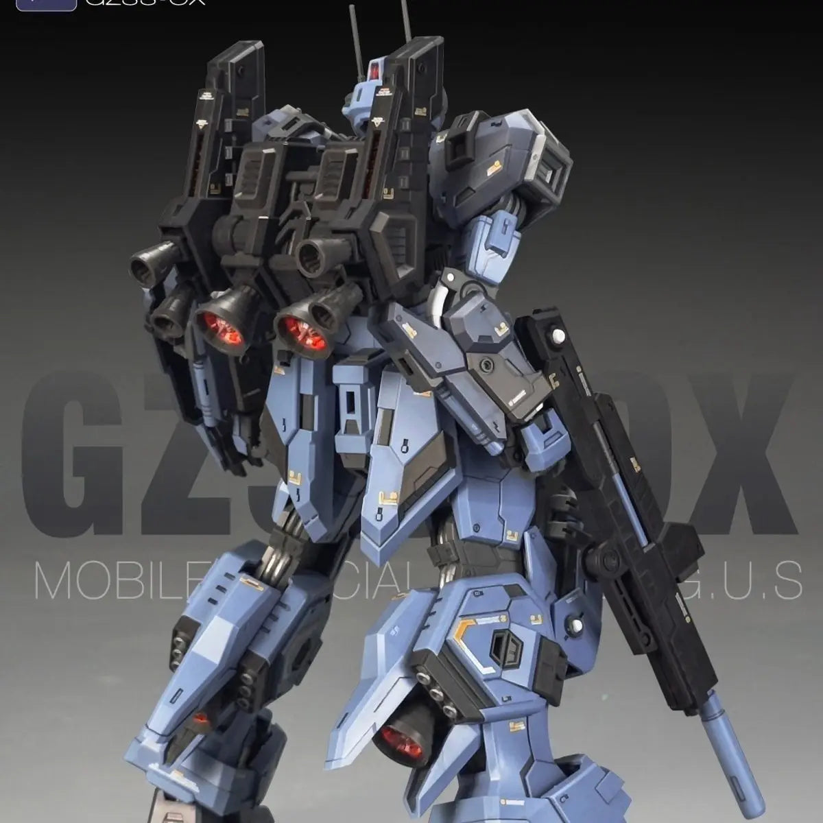 1/100 Zza Model Gzss-Ox-Gusi-Gus Action Figure Assembly Model Kit Robot Figuine Plastic Model Kids Birthday Hobby Toys Gifts