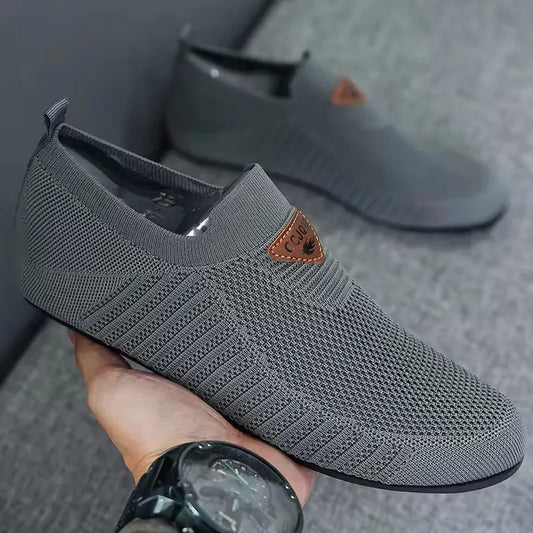 YRZL Mens Loafers Breathable Mesh Summer Lightweight Driving Moccasins Slip on Casual Shoes for Men Comfortable Walking Shoes