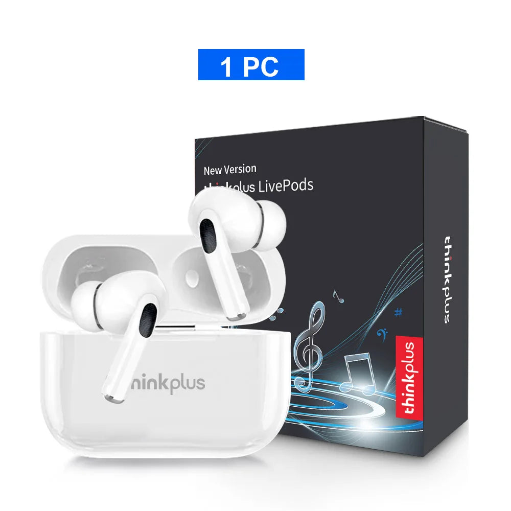 Original Thinkplus Wireless Bluetooth Earphones ANC Noise Reduction Earbuds HD Mic Call Gamer Headsets LED Touch Screen Control