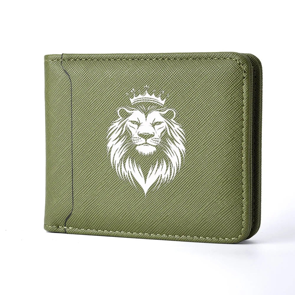 Men's Ultra-Thin Wallet Short Slim Multi-Card Holder Personalized Design