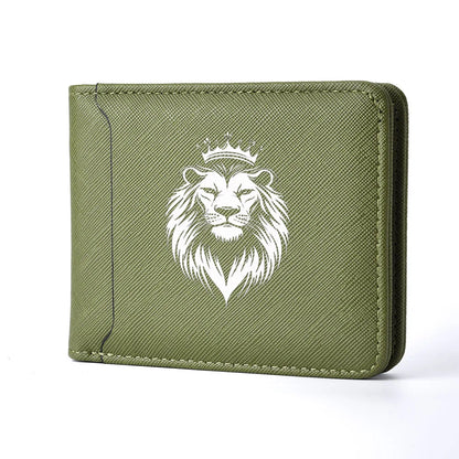 Men's Ultra-Thin Wallet Short Slim Multi-Card Holder Personalized Design