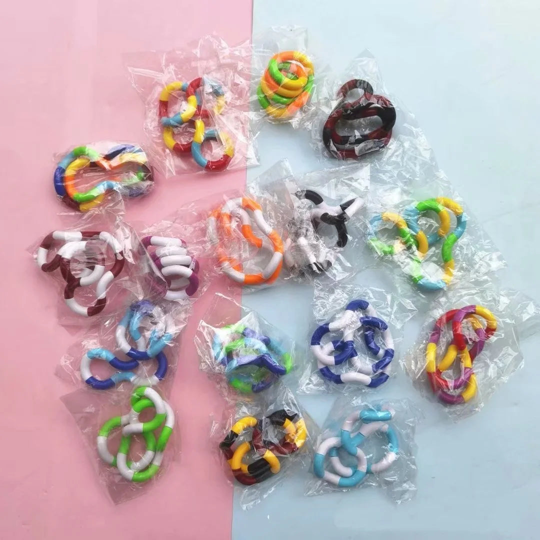 Versatile Twist Rope Twist Loop Wrapping Toys Twist Music Stress Relieving Toys Adult Stress Relieving Artifact Wholesale