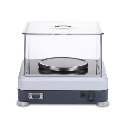 500g 0.001g Analytical Balance Scale LCD Electronic Balance Laboratory Kitchen Jewelry Weighing Scale with Windshield