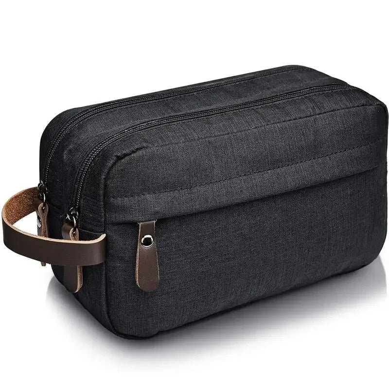 Travel Storage Bag Foldable hanging men's travel large capacity toiletries storage bag Oxford cloth waterproof makeup bag