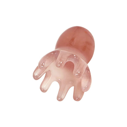 Resin Octopus Massage Comb Scalp Acupuncture GuaSha SPA Meridian Fatigue Relief