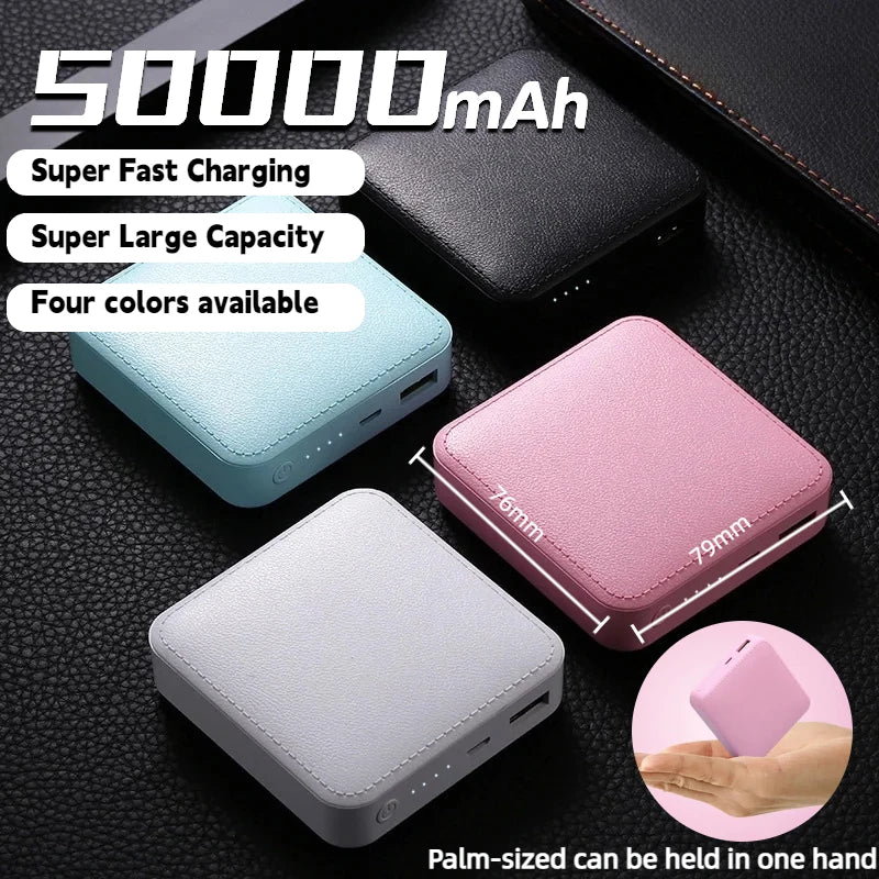 50000mAh High-Capacity Fast Charging Power Bank