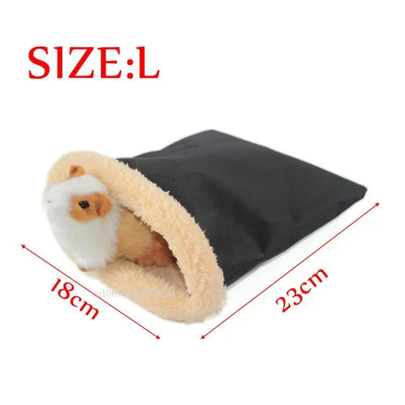 Pet Guinea Pig Sack Small Nest Pet Hedgehog Squirrel Hamster Bed Multiple Colors Waterproof Warm Hamster Cage Accessories