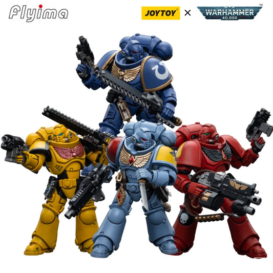 [IN-STOCK]  JOYTOY Warhammer 40,000 1/18 Action Figure Intercessor Series [4PCS/Set] Model Toy Gift