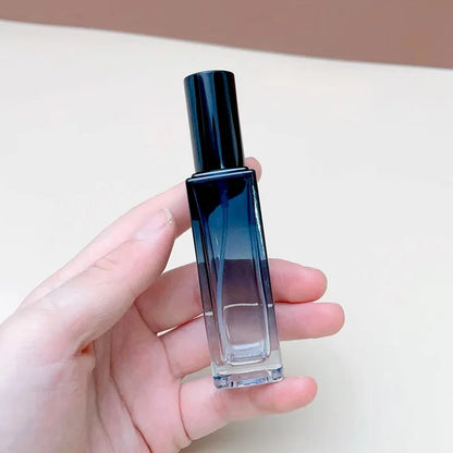 New 5ml/10ml High-end Perfume Bottle Square Glass Spray Bottle Travel Portable Sample Fragrance Atomizer Refillable Container