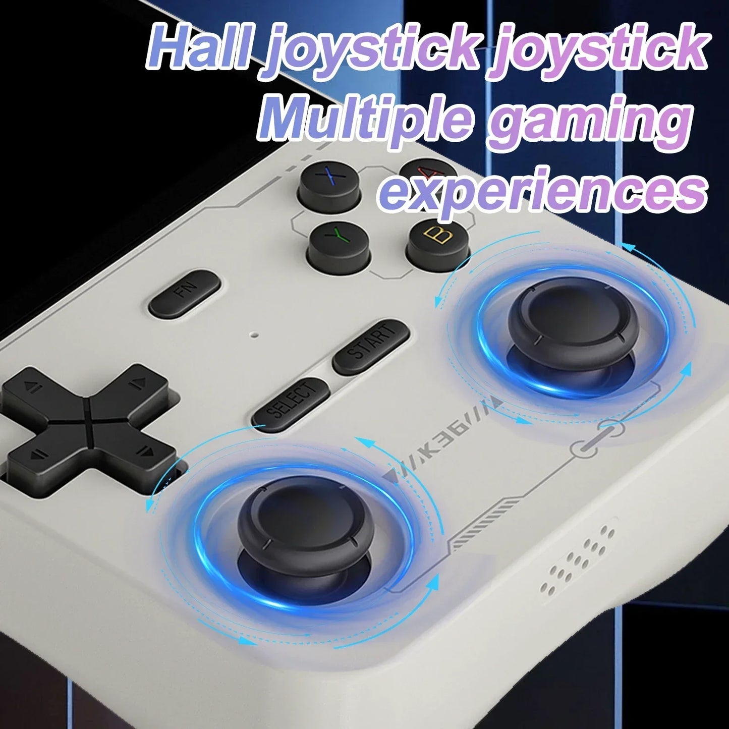 GAMINJA Open Source K36 Retro Handheld Video Game Console 16000 Games Emulator for PS1/PSP/DC/N64/SS 3.5 Inch IPS Screen