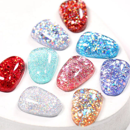 LILYCUTE Glitter Sequins UV Gel Polish – Sparkling Gel Nail Color