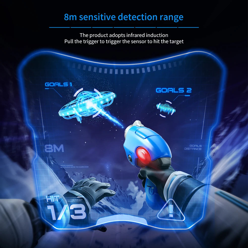 XS4 UFO Infrared Induction Flying Ball Drone For Kids Remote Control Hovering Flying Saucer Toy Indoor Outdoor Kids Gifts Toys