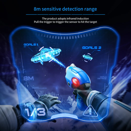 XS4 UFO Infrared Induction Flying Ball Drone For Kids Remote Control Hovering Flying Saucer Toy Indoor Outdoor Kids Gifts Toys