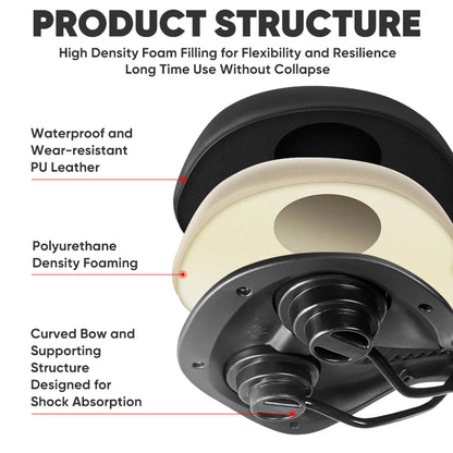 BUCKLOS MTB Shock-Absorption Saddle Soft Ergonomic Bicycle Saddle Waterproof Comfortable Mountain Bike Saddle Bicycle Parts