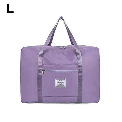 Large Capacity Folding Travel Bags Portable Moving Storage Bag Lightweight Gym Yoga Storage Shoulder Bag For Women Men