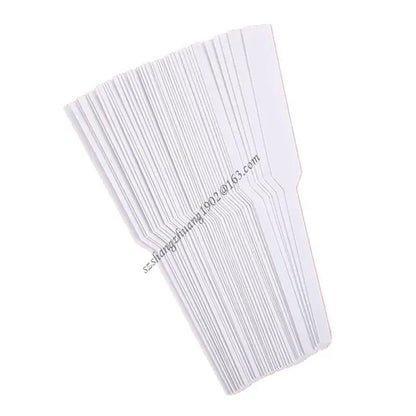 Q6RB Disposable Test Strips 100pcs/set White Blotter Essential Oils Paper for Aromatherapy Testing Fragrance