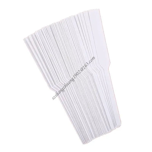 Q6RB Disposable Test Strips 100pcs/set White Blotter Essential Oils Paper for Aromatherapy Testing Fragrance