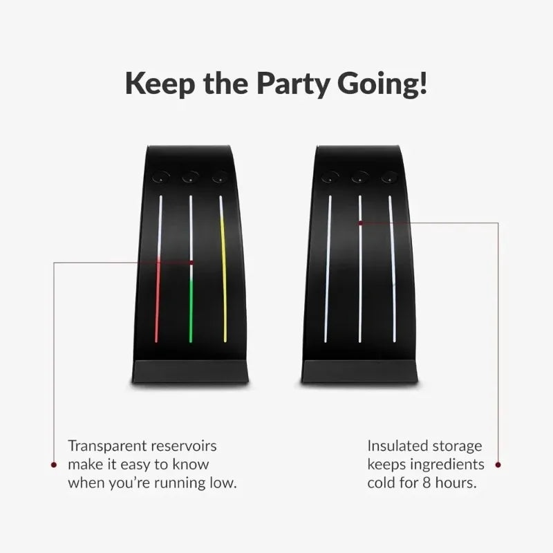 Garden Furniture   Bar 360 Cocktail Drink Mixer, Margarita Cocktail Maker Machine, Cocktail and Mocktail Drink Maker,