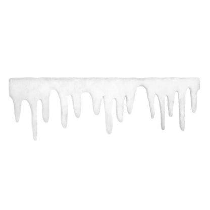 1pc 120x36cm Christmas Fake Snow Blanket Icicle Snow Fireplace Blanket Roll Snow Blanket Village Fluffy Icicle Snow Table Runner