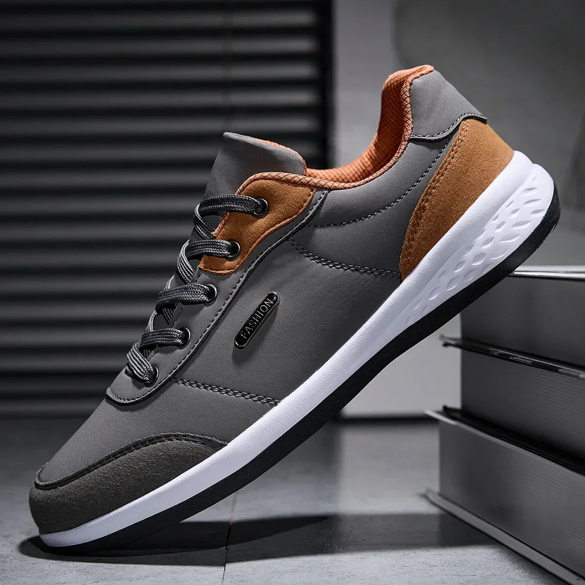 New Men Shoes Spring Autumn Waterproof Walking Sneakers Leisure Male Leather Sports Shoes Non-Slip Footwear Tennis for Men
